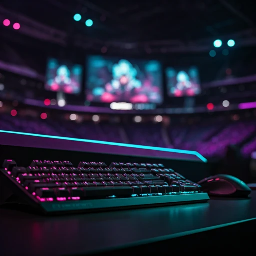 Gaming device and neon display